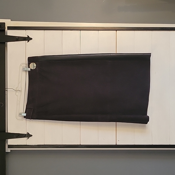 Tibi Suede and Leather Wrap Skirt Size 8 - Picture 1 of 2